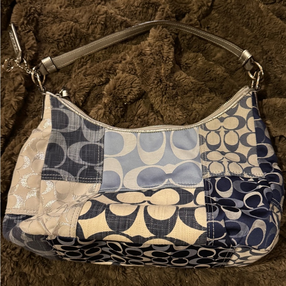 Coach Patchwork Hobo Zippy Shoulder Bag - image 3